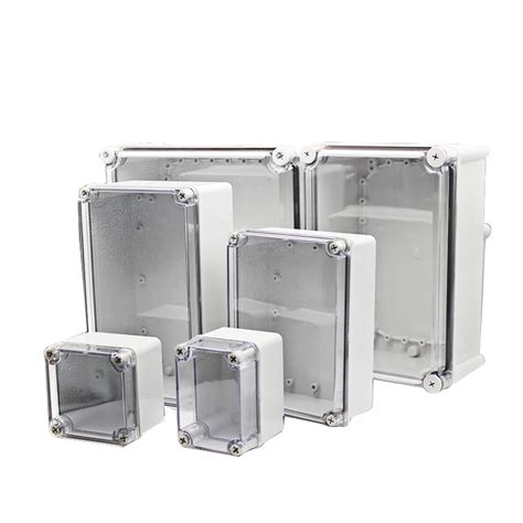 clear outdoor electrical box|clear plastic cover boxes.